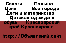 Сапоги Demar Польша  › Цена ­ 550 - Все города Дети и материнство » Детская одежда и обувь   . Красноярский край,Красноярск г.